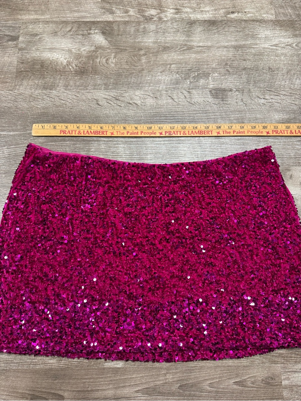 Fashion Nova Stars Do Shine Pink Sequin Mini Skirt Size 3X - Picture 5 of 8